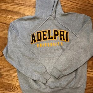 Embroidered lettering Adelphi Sweatshirt